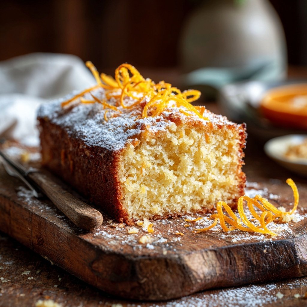 Karottenkuchen Mit Orangenzeste