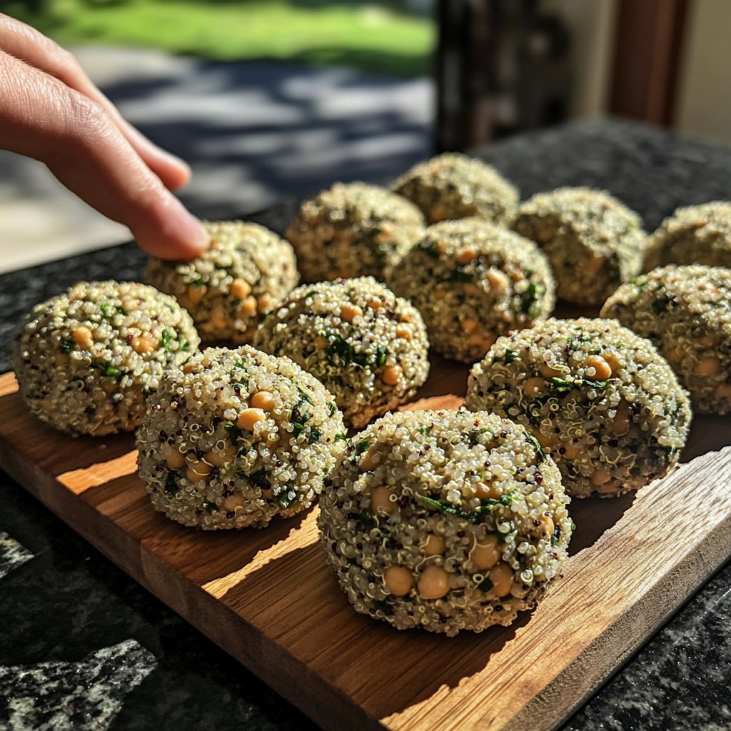 Protein Bällchen gesunder Snack