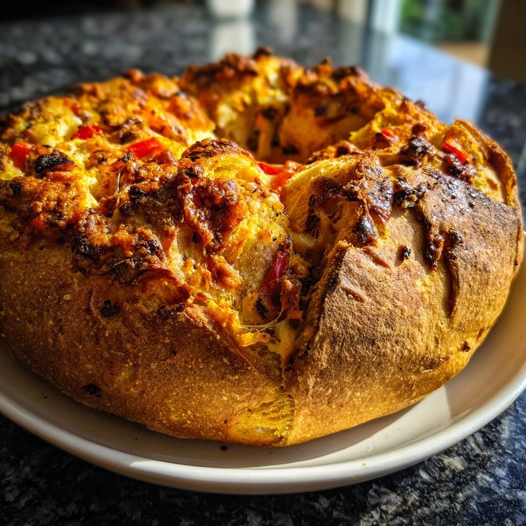 Zupfbrot Mit Paprika