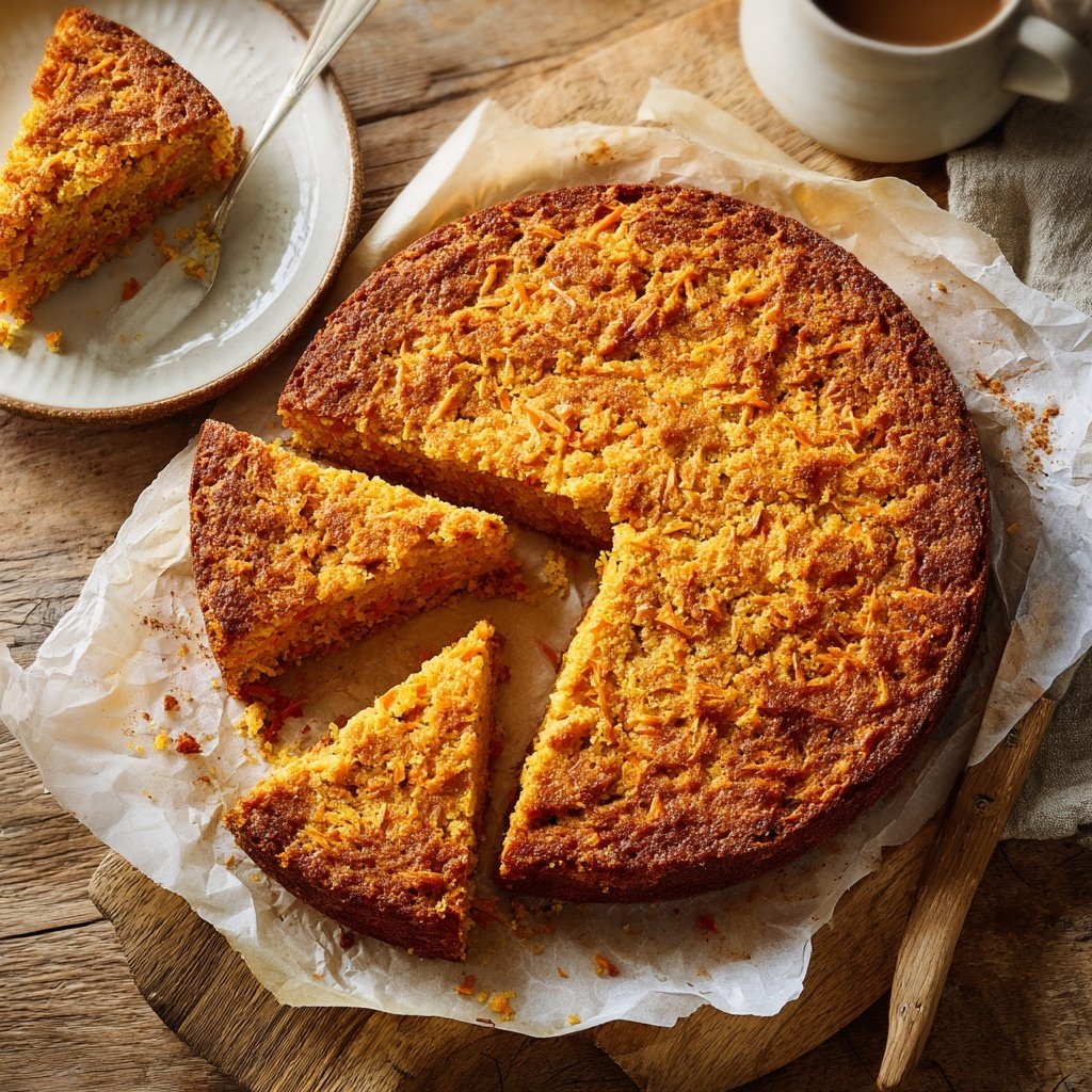 Karottenkuchen Mit Vollkorn Mehl
