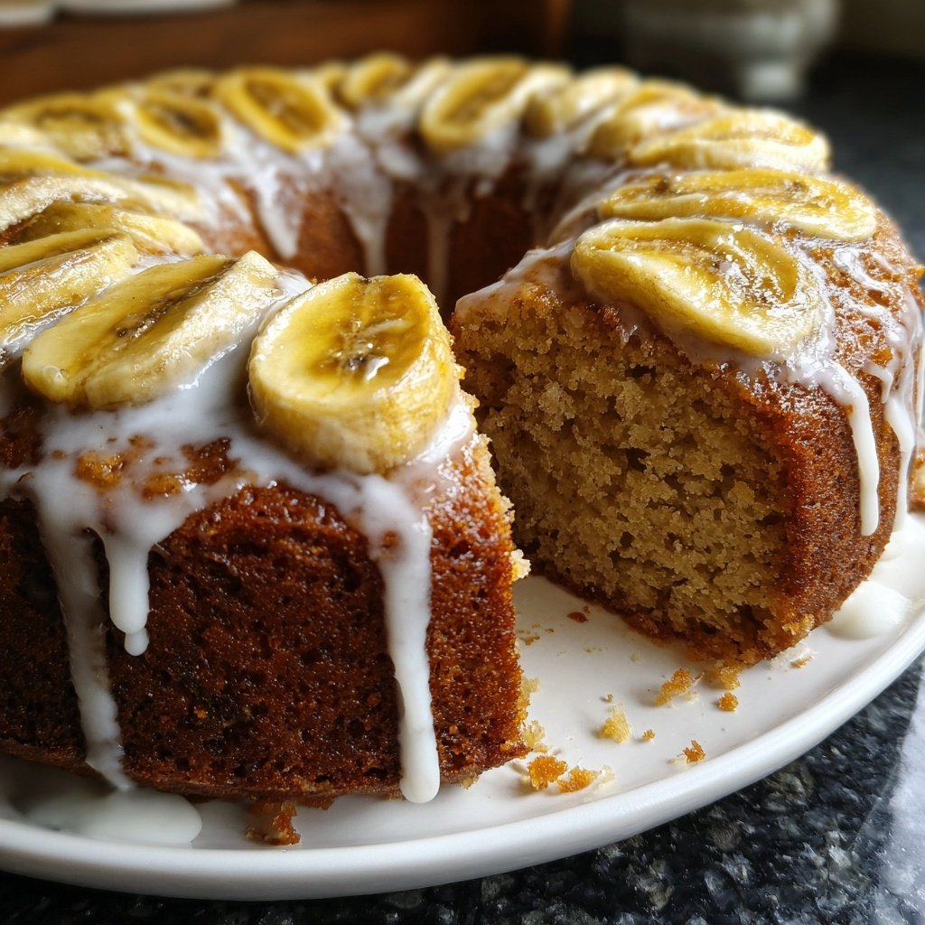 Bananenkuchen mit Buttermilch