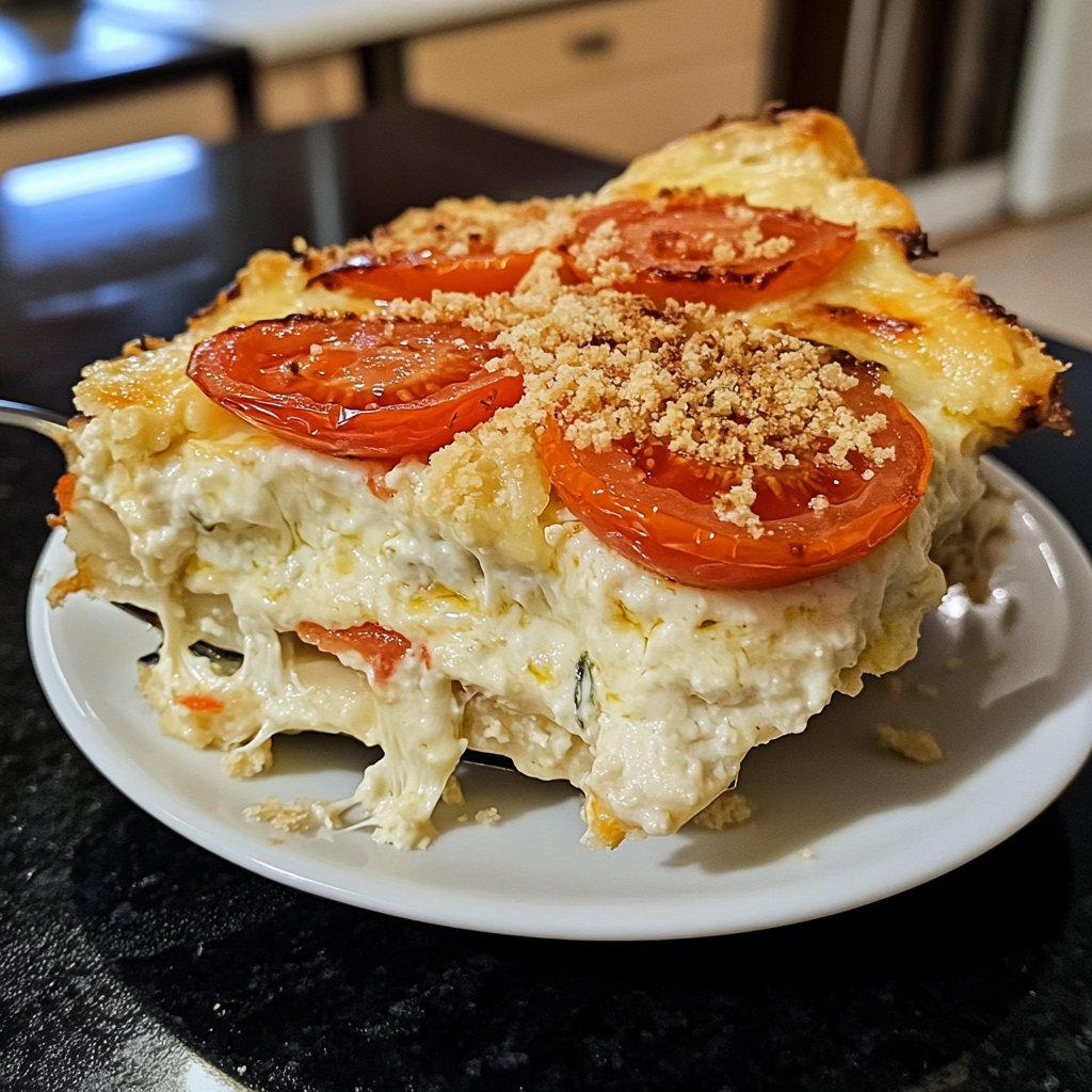 Gemüseauflauf mit Tomaten