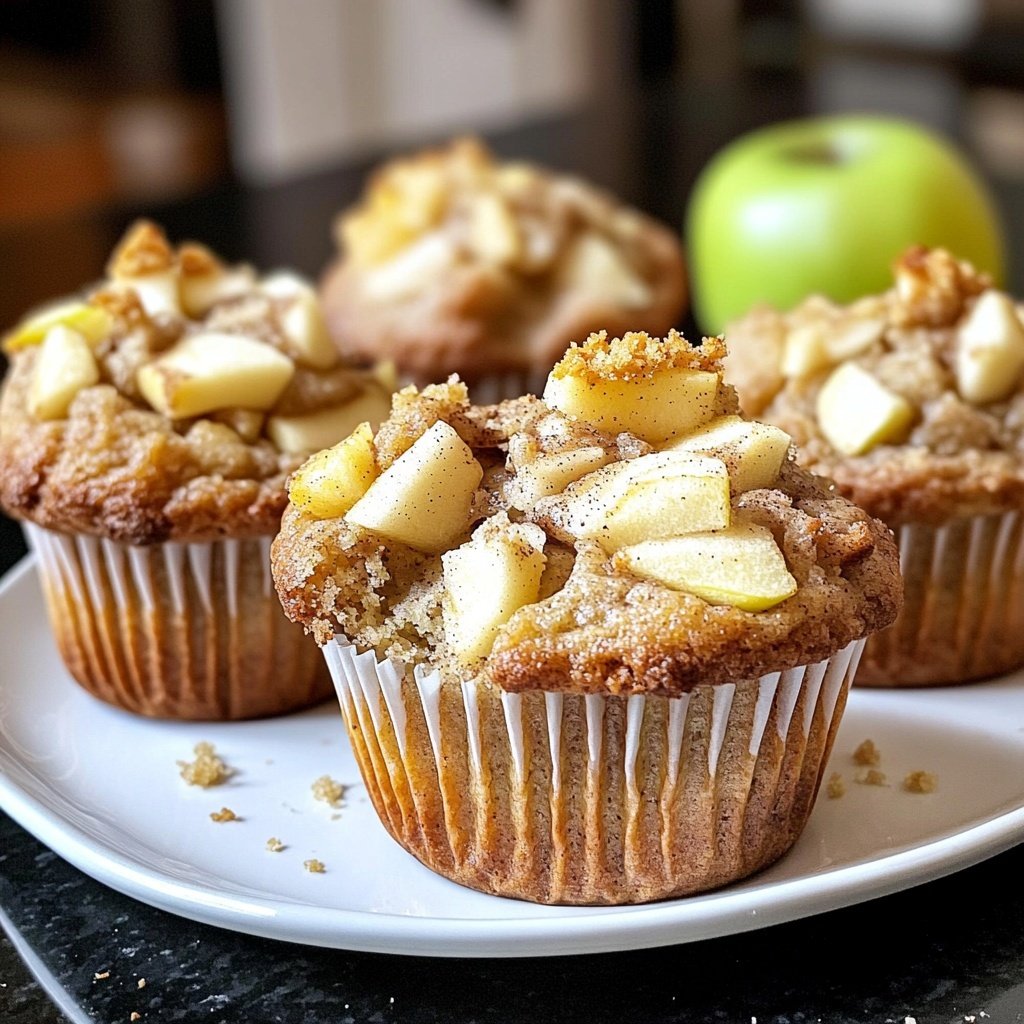 Apfel-Zimt-Muffins