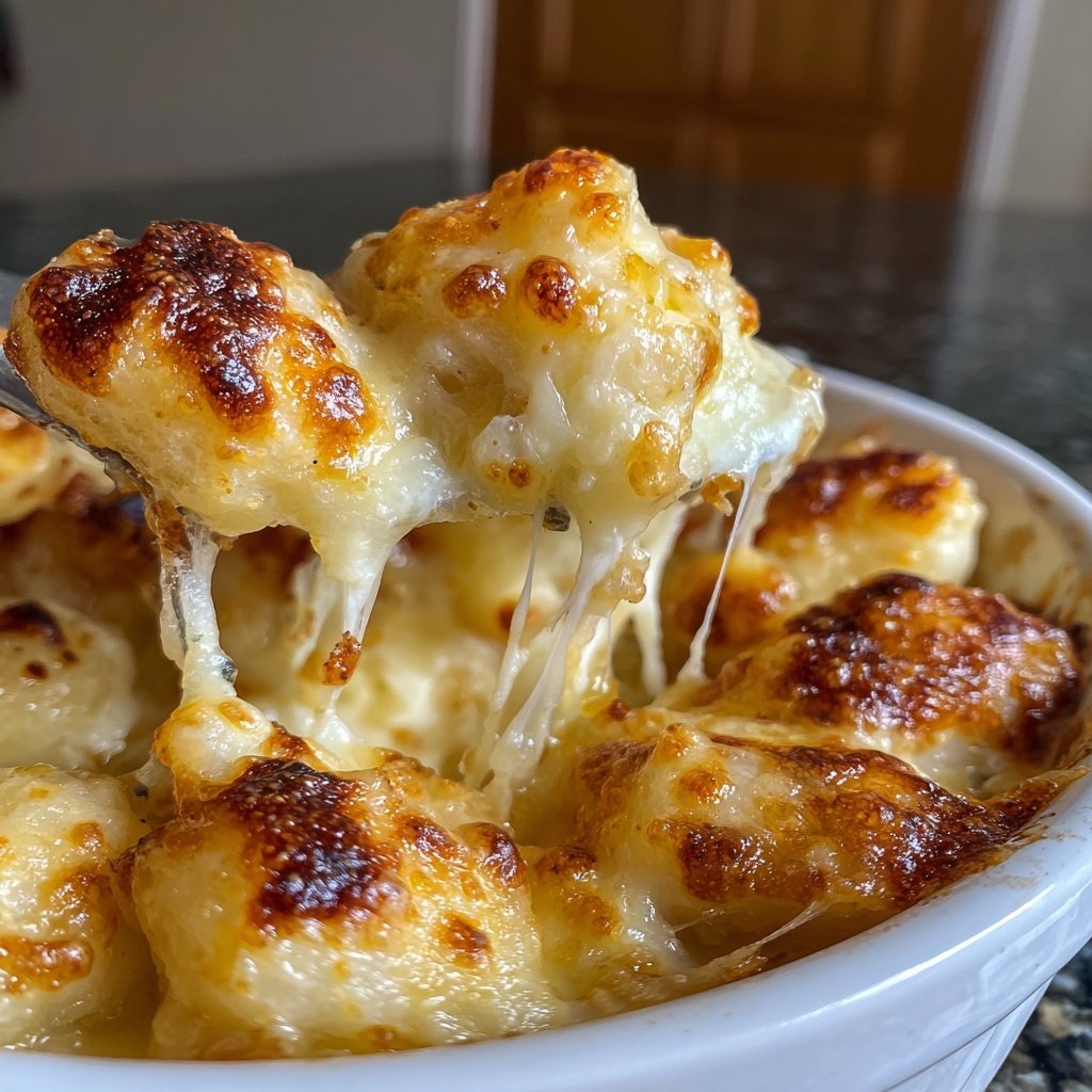 Gnocchi aus dem Ofen mit Käse