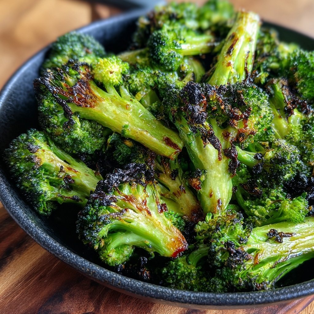Gegrillte Brokkoli Röschen
